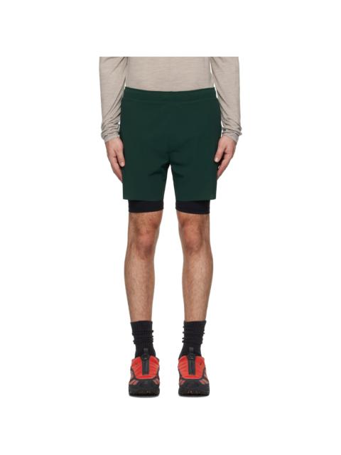 Reigning Champ Green Dot Air Running Shorts
