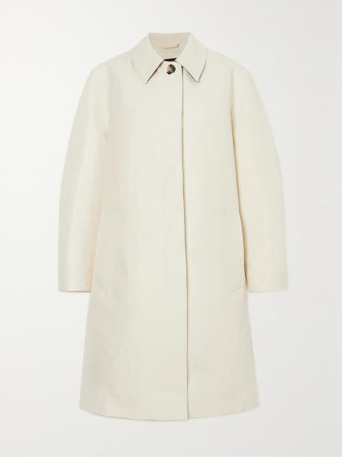 Loro Piana Cotton And Linen-blend Coat