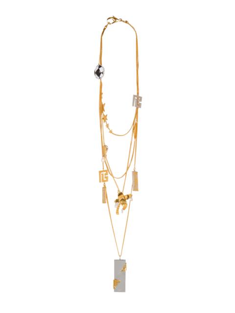 Balmain Long Miami pendant necklace
