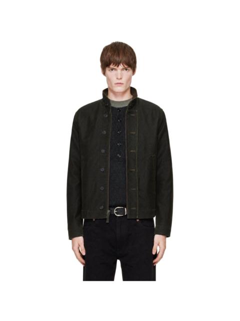 RRL by Ralph Lauren Black Cotton Bower Deck Jacket