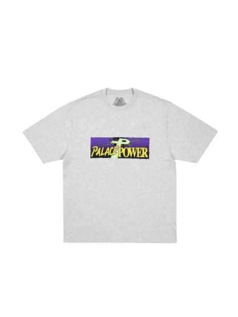 PALACE PALACE POWER T-SHIRT GREY MARL