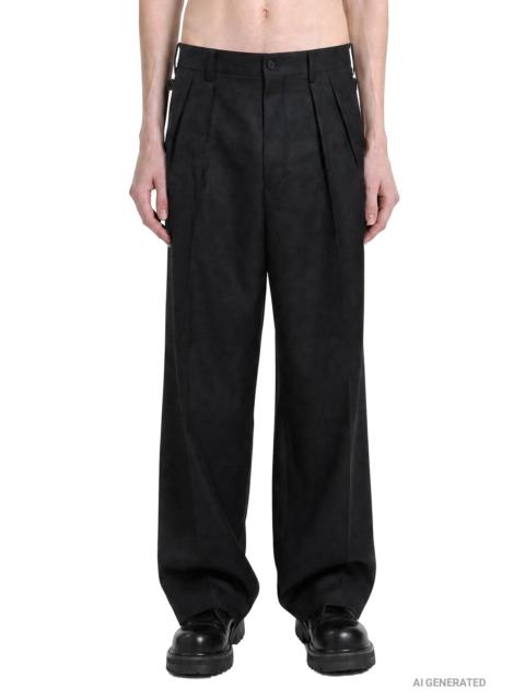 Comme des Garçons Homme Pleated Wool Trousers