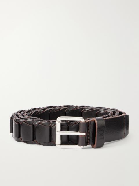 Lemaire 3cm Braided Leather Belt