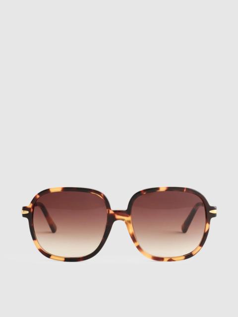 Madewell The Brunch Oversized Sunglasses