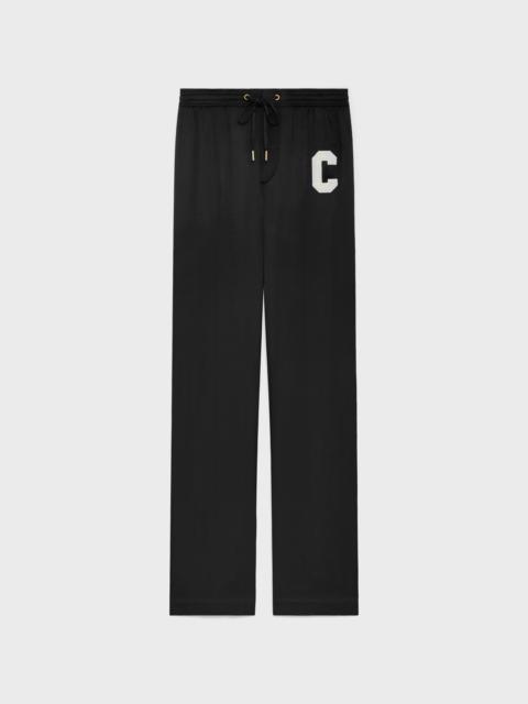 CELINE ATHLETIC PANTS IN SATIN