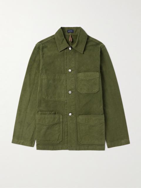 Drake's Duck Cotton-Canvas Chore Jacket