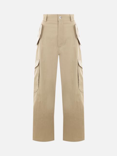 Bottega Veneta TWILL CARGO PANTS