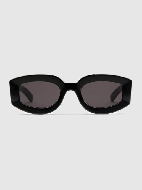 Geometric frame sunglasses