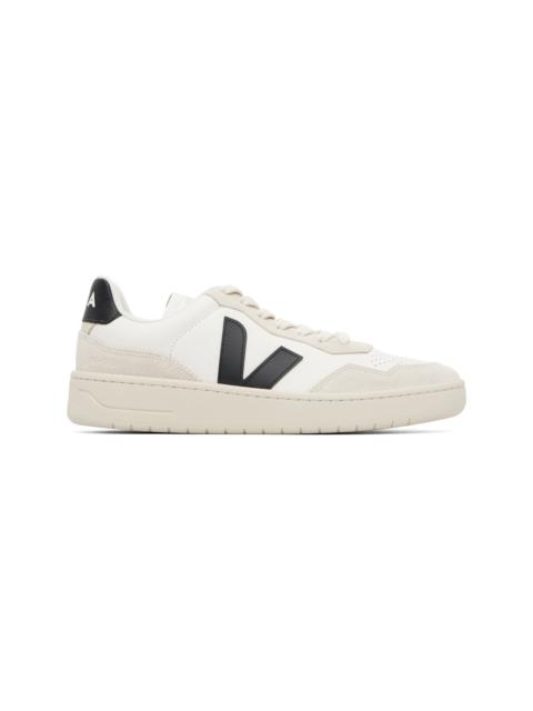 Off-White V-90 Leather Sneakers