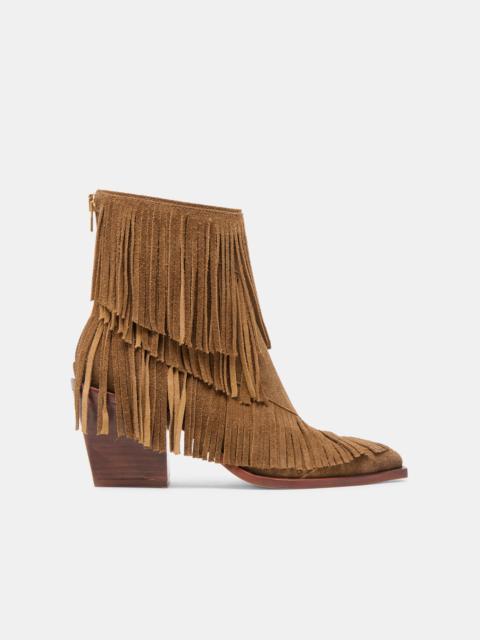 dolce vita TOREY BOOTIES CHESTNUT SUEDE