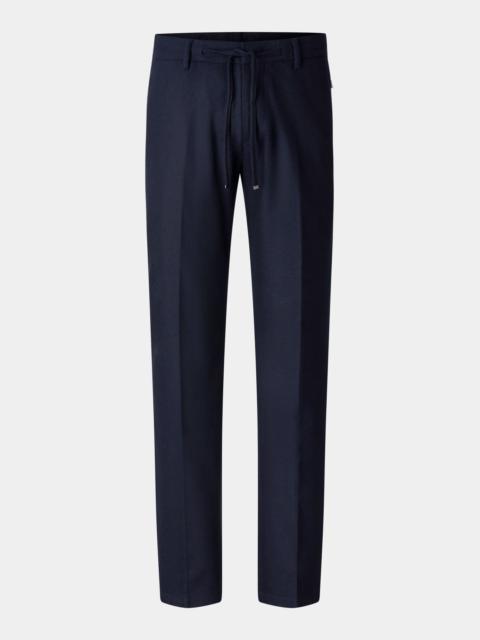 BOGNER Riley Business wool mix pants in Navy
