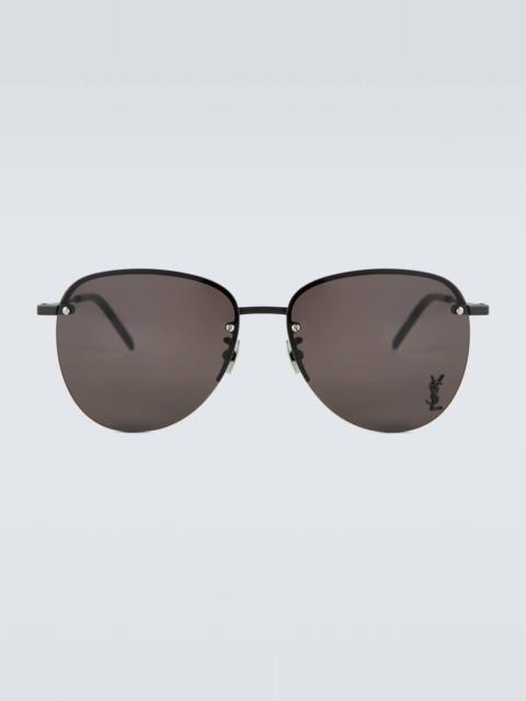SAINT LAURENT Round-frame sunglasses