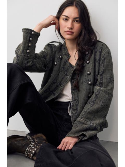 FREE PEOPLE Lotty Jacquard Band Jacket