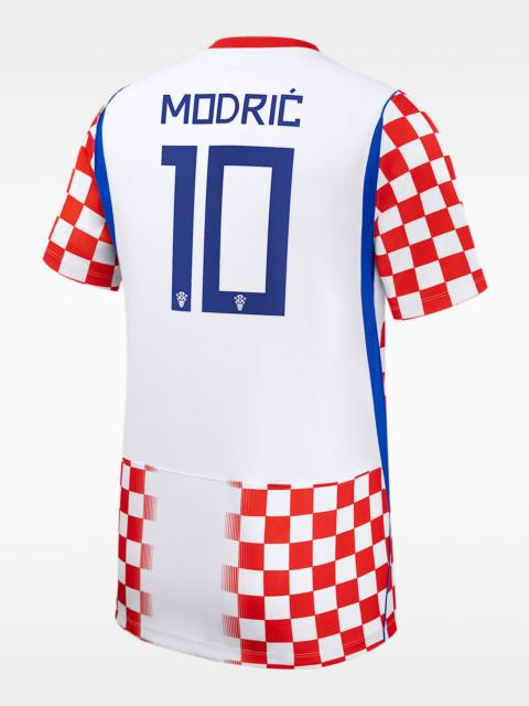 Nike Luka Modrić Croatia National Team 2026 Stadium Home Men's Nike Dri-FIT Soccer Jersey