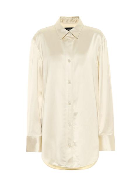 JOSEPH Bernel satin shirt