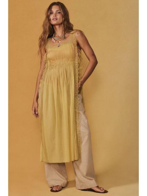 FREE PEOPLE Loren Apron Maxi Top