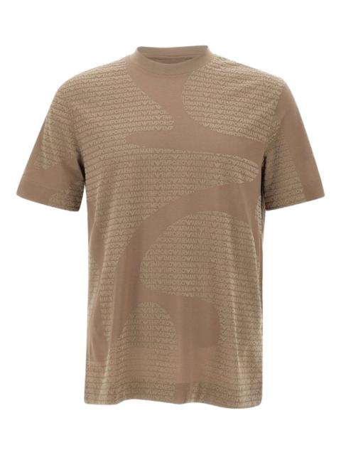 EMPORIO ARMANI logo-print short-sleeve T-shirt
