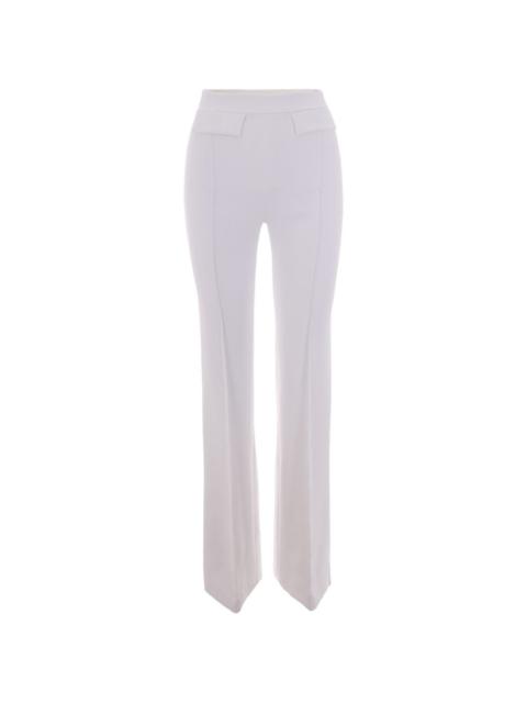 ELISABETTA FRANCHI embellished flared trousers
