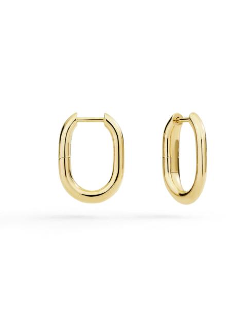 DoDo YELLOW GOLD ESSENTIALS HOOP EARRINGS