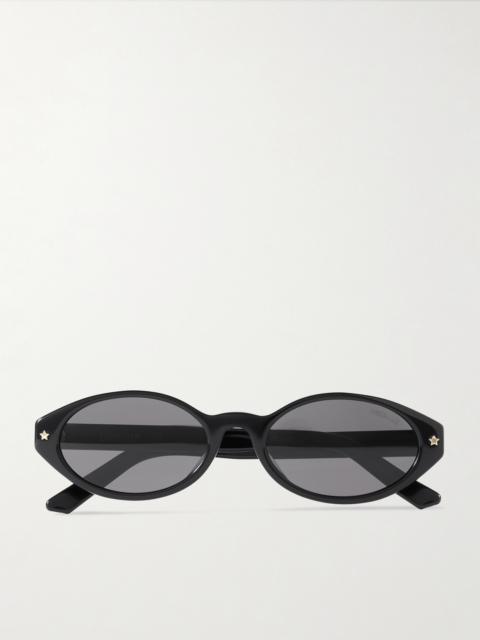 Dior Diorpacific R1i Oval-frame Acetate Sunglasses