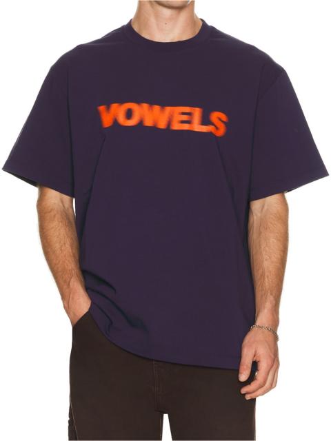 vowels Blur Tee