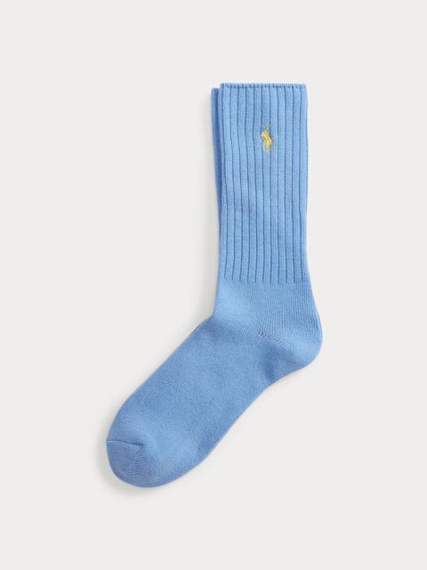 Polo Ralph Lauren Signature Pony Cotton-Blend Crew Socks