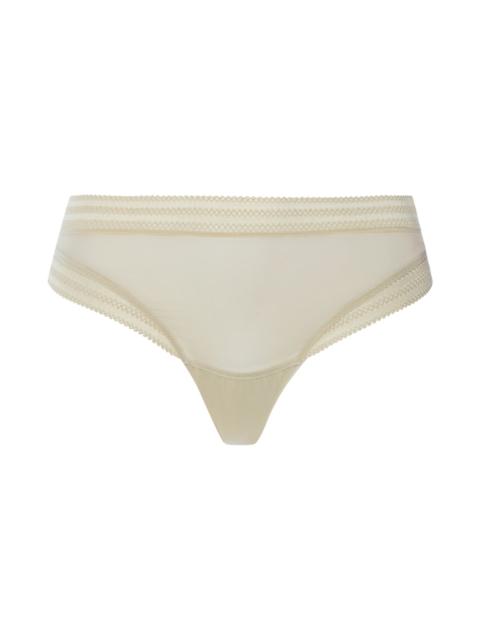 HANRO Orea Semi-Sheer Brazilian Panties