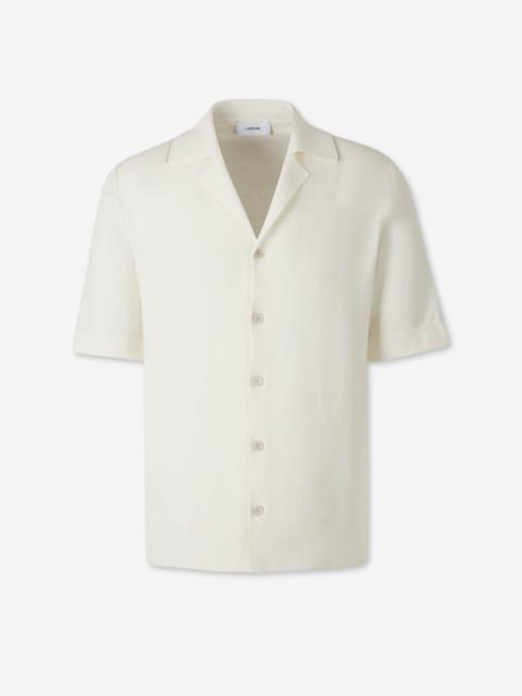 LARDINI COTTON KNIT SHIRT