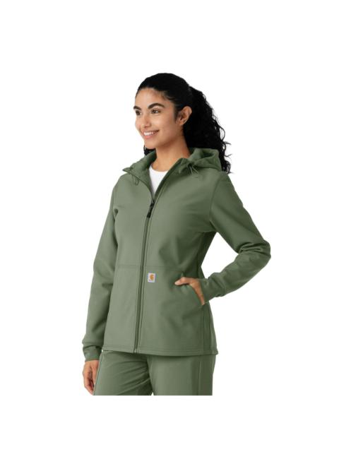 Carhartt Women's Bonded Fleece Scrub Hoodie