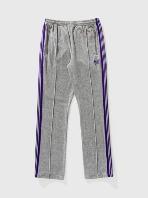 NEEDLES VELOUR NARROW TRACK PANTS