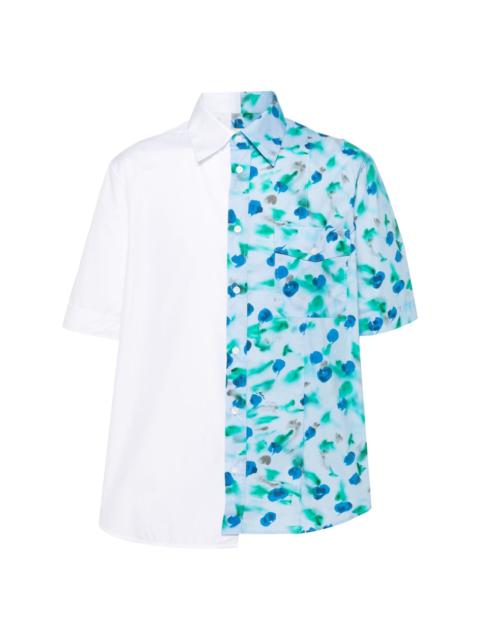 Marni floral-print cotton shirt