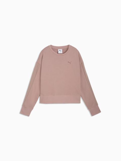 PUMA HER Women's Relaxed Crew Neck Sweatshirt