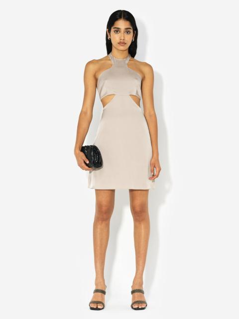 John Elliott SILK HALTER DRESS