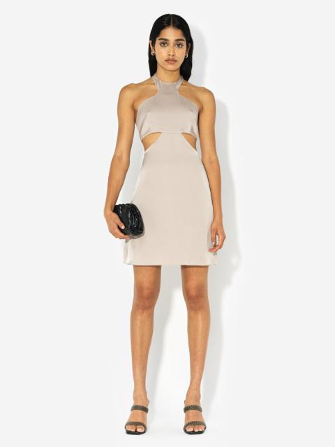 John Elliott SILK HALTER DRESS