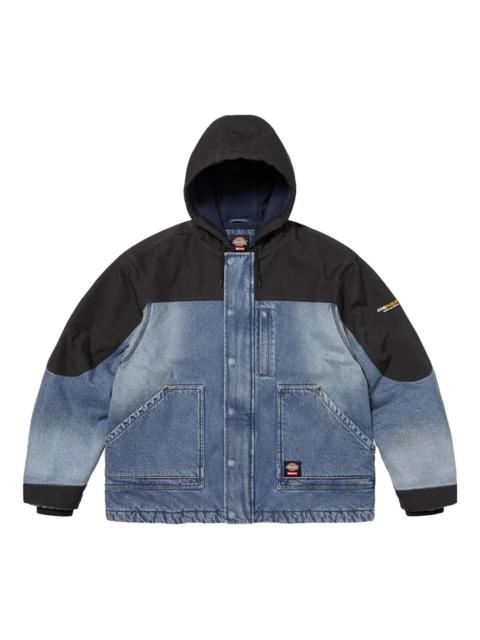 Supreme x Dickies® hooded-neckline work jacket