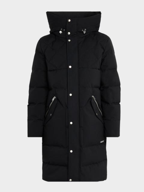 MACKAGE Men's Werner-Z Quilted Down Parka with Removable Bib