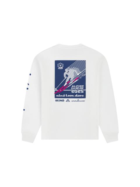 AIMÉ LEON DORE Aime Leon Dore Long-Sleeve Alpine Ski Tee Bright White
