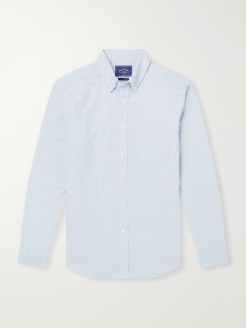 Portuguese Flannel Button-Down Brushed-Cotton Oxford Shirt