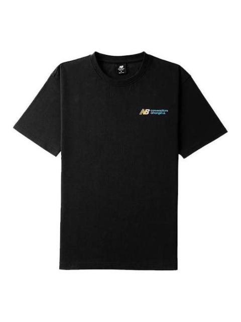 New Balance Conversations Amongst Us Brand T-Shirt 'Black' MT21932-BK