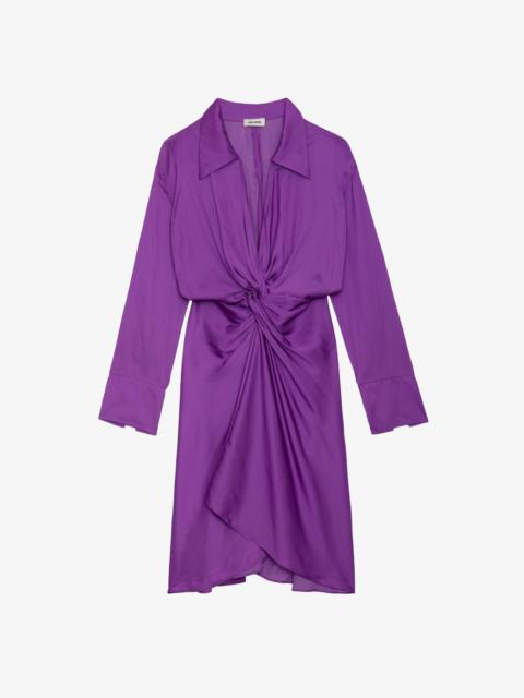 Zadig & Voltaire Rozo Satin Dress