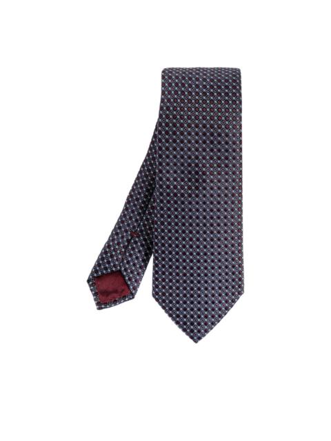 GIORGIO ARMANI geometric print tie
