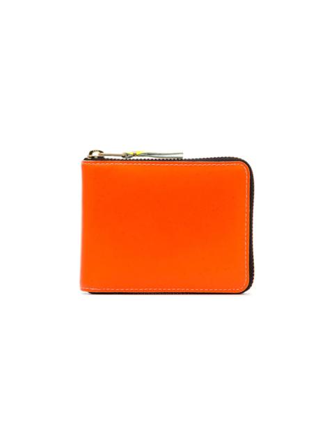 orange Zipped Wallet