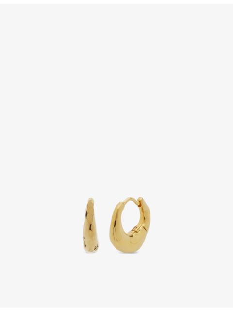 MONICA VINADER Deia 18ct gold-plated vermeil silver earrings