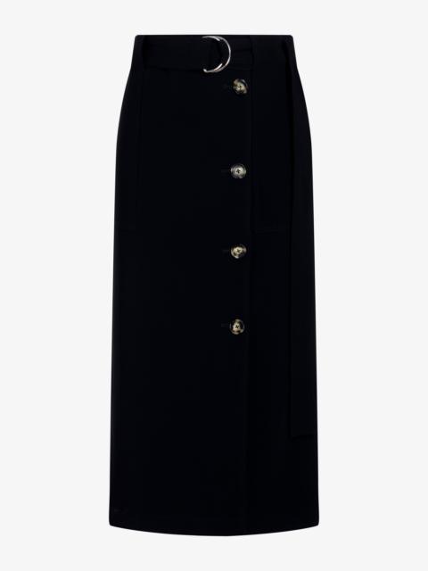 Proenza Schouler Carine Cargo Skirt in Matte Double Crepe