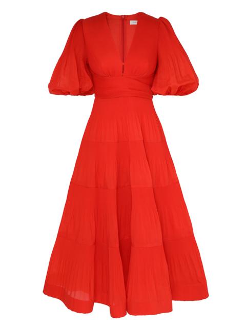 Zimmermann PLEATED MIDI DRESS