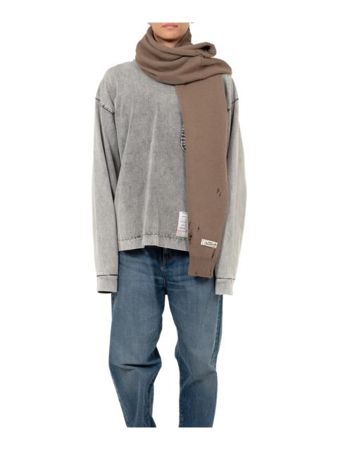 Maison MIHARAYASUHIRO Knit Sleeve Scarf