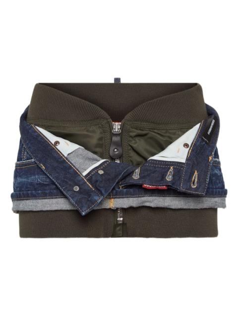 DSQUARED2 Hybrid mini skirt