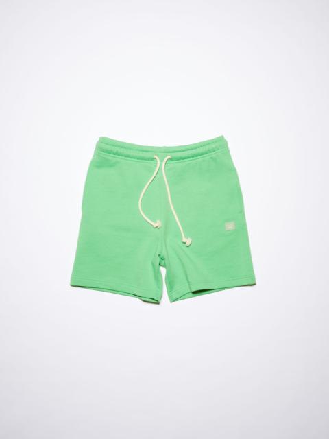 Acne Studios Fleece sweat shorts - Fern green