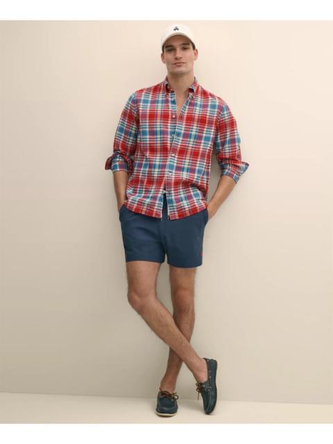 Brooks Brothers 5" Stretch Swim Trunks
