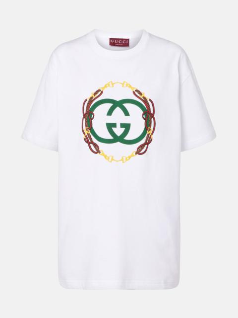 GUCCI Interlocking G cotton jersey T-shirt